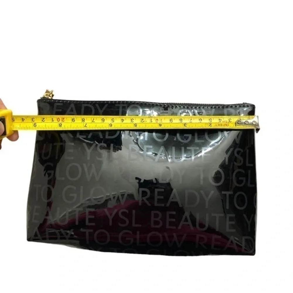 Yves Saint Laurent YSL beaute cosmetic clutch bag zipper pouch